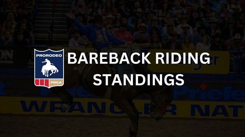 PRCA Bareback Riding Standings