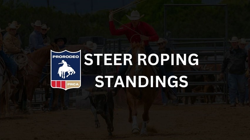 Steer Roping Standings