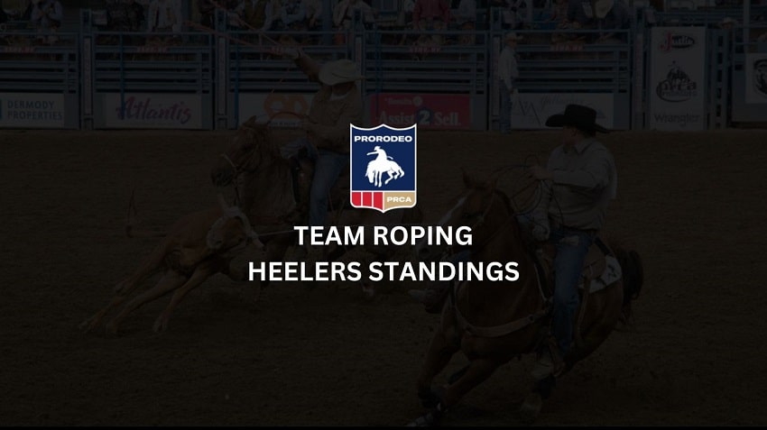 PRCA Team Roping Heelers Standings